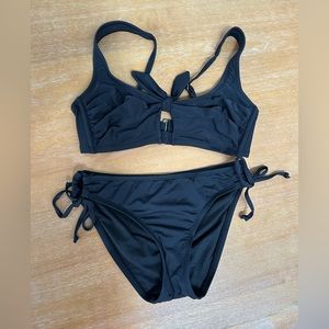 black bathing suit